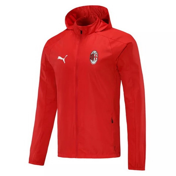 Windjacke AC Milan 2021-22 Rote Fussballtrikots Günstig